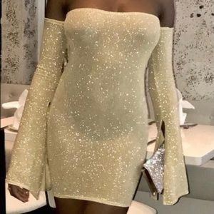 Twileytm dress in a light grey and sliver color